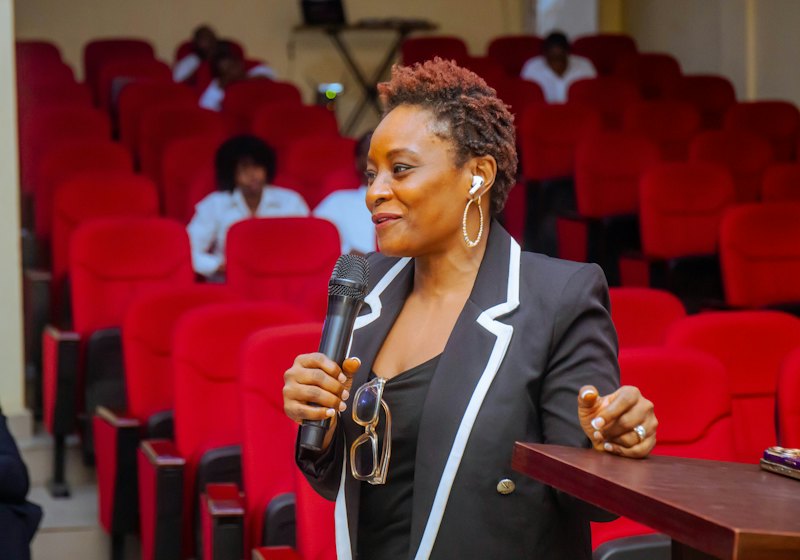 Intervenante lors d'un programme de leadership